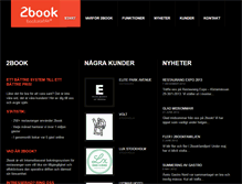 Tablet Screenshot of 2book.se